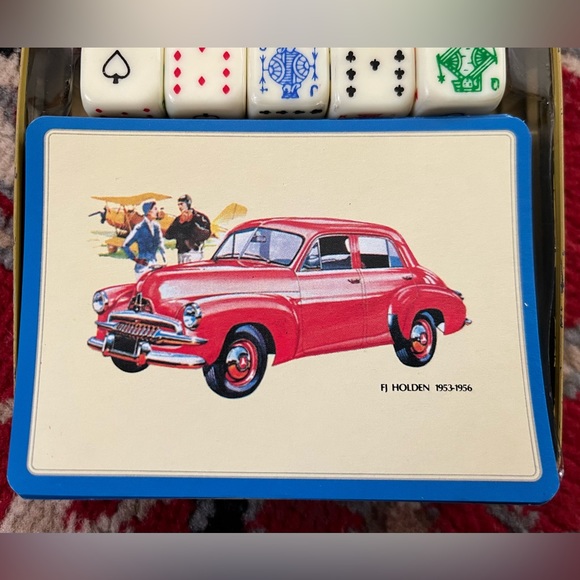 The Early Holden Series 2 Sets of Playing Cards with 5 Poker Dice - Picture 9 of 11